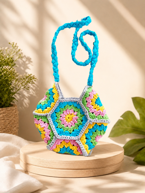 sac bandoulière multi couleur