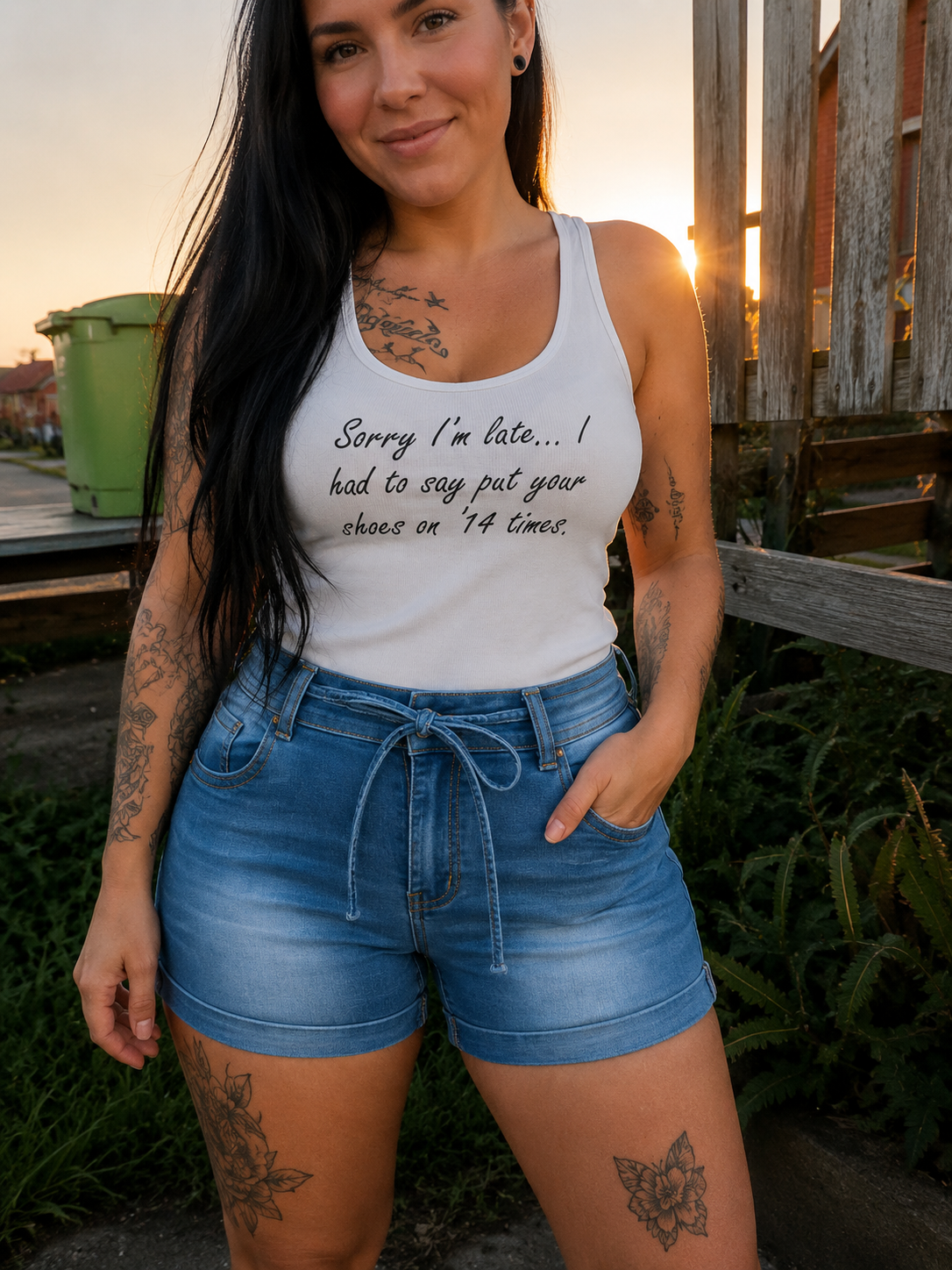 Denim Summer shorts