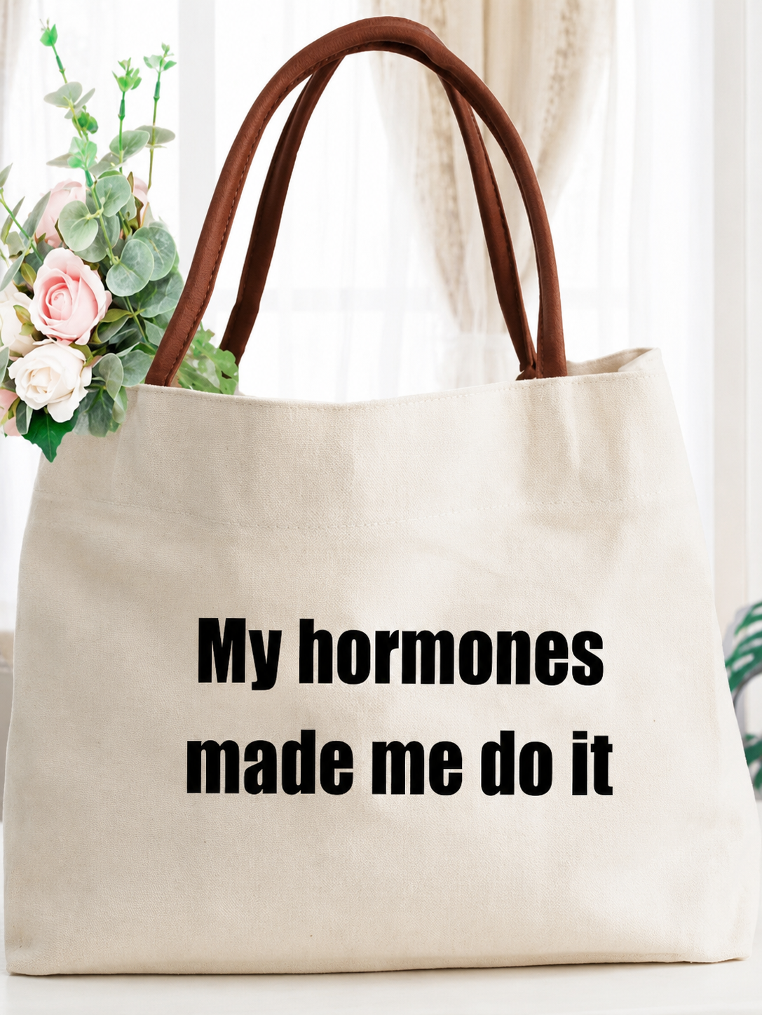 My Hormones Made Me Do It – bag 🖤