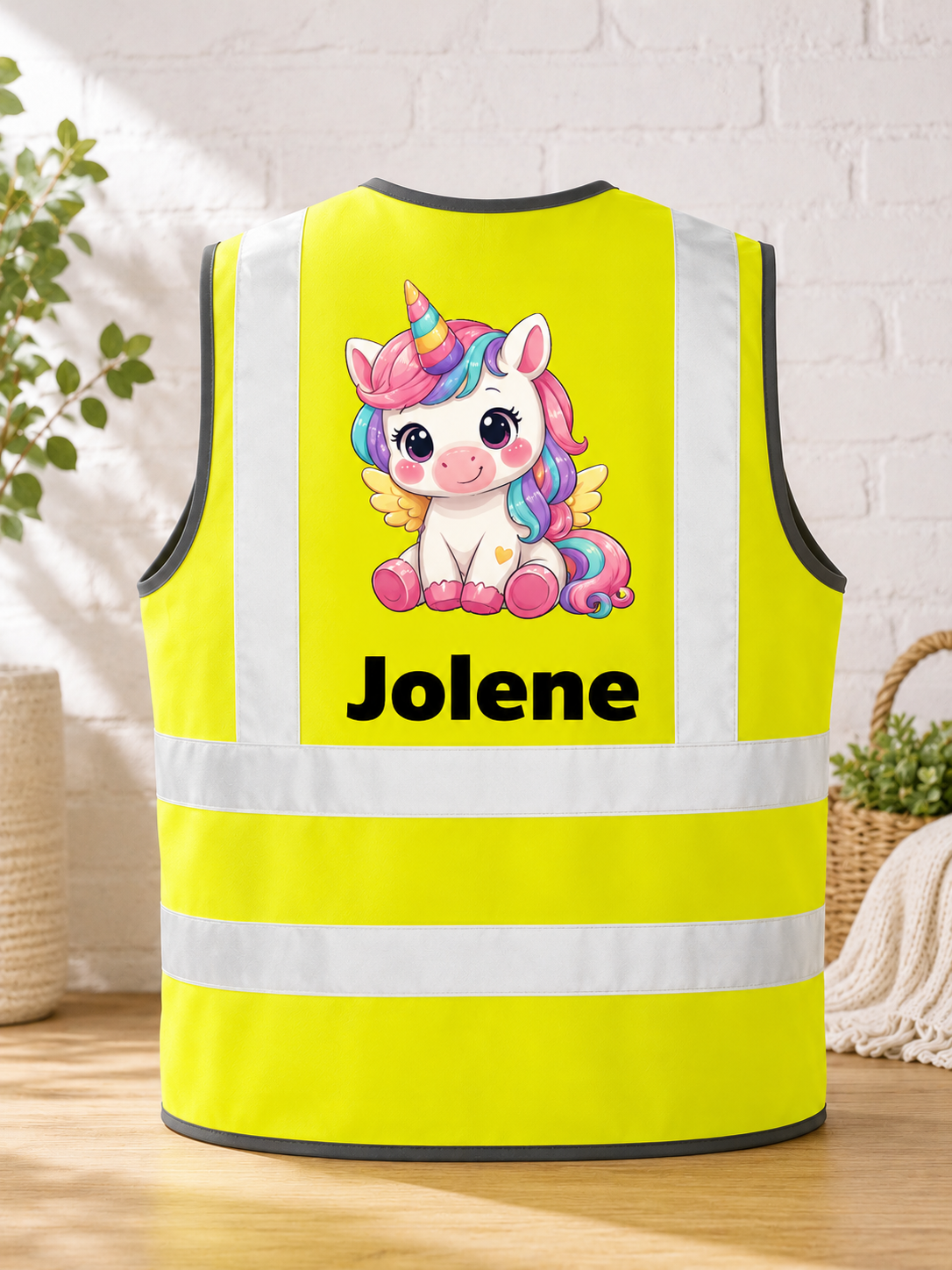 💛 Gepersonaliseerd Fluohesje