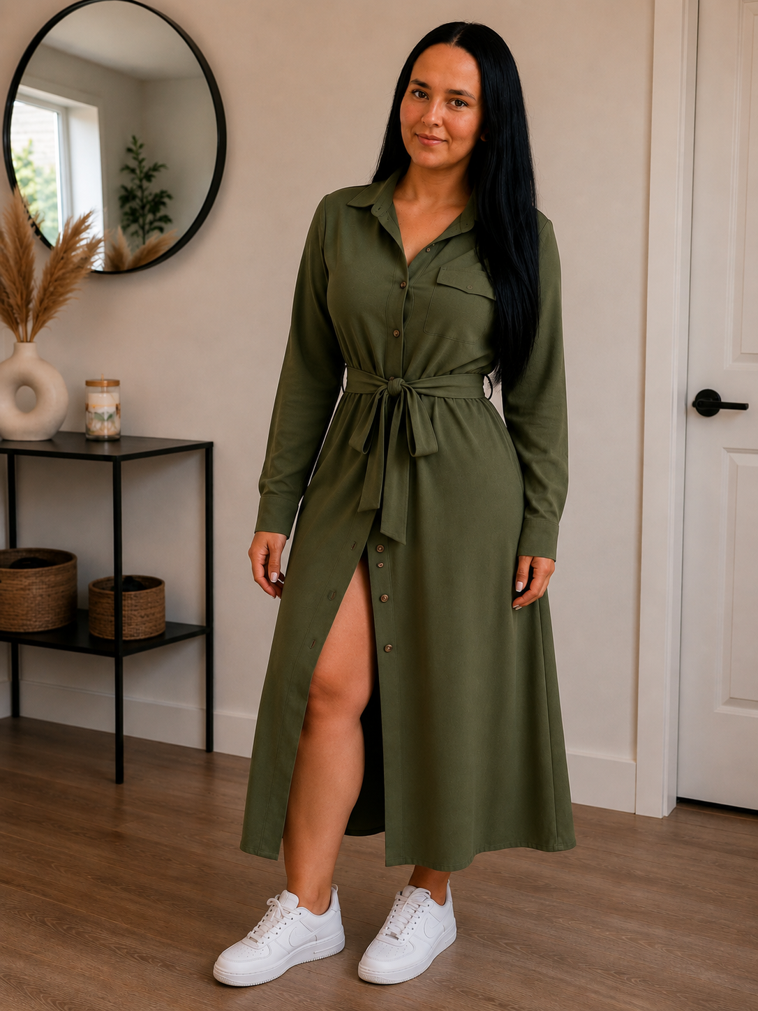 Autumn Tie Dress
