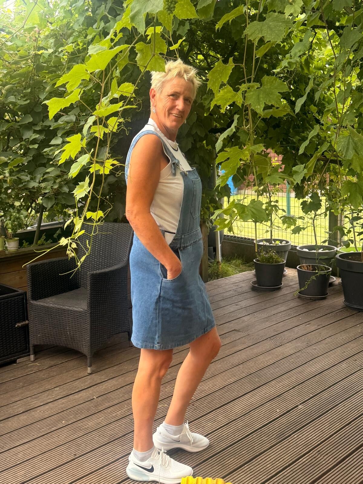 💙 Denim Overall Jurk – Casual & Tijdloos