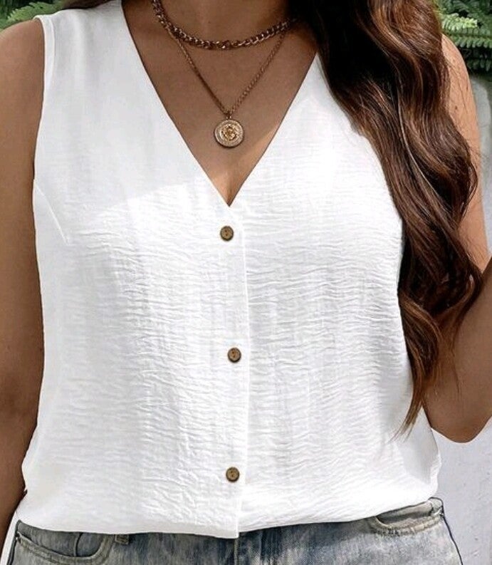 Basic V hals tshirt