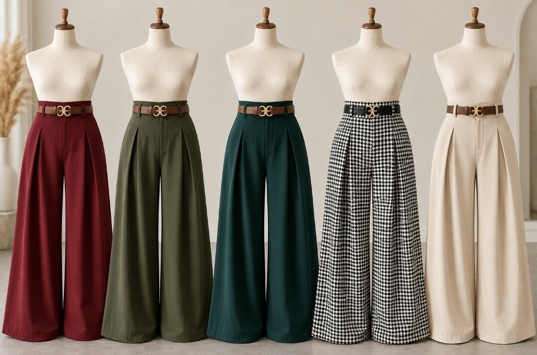 Wide Leg Broek