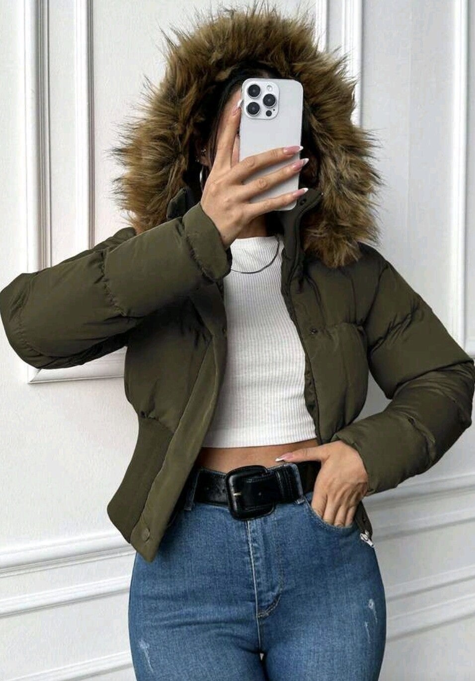 Winter Chic – Gewatteerde winterjas