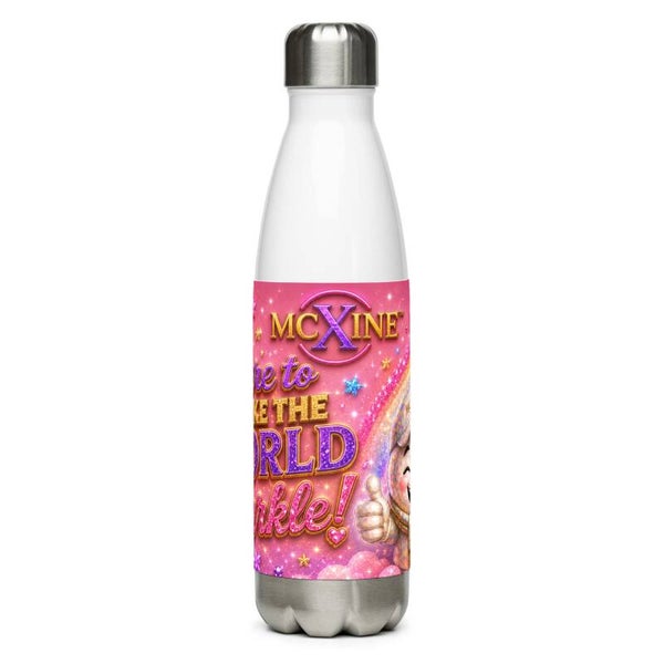 Xinetje™ Rainbow Sparkle — Insulated Water Bottle | McXine™