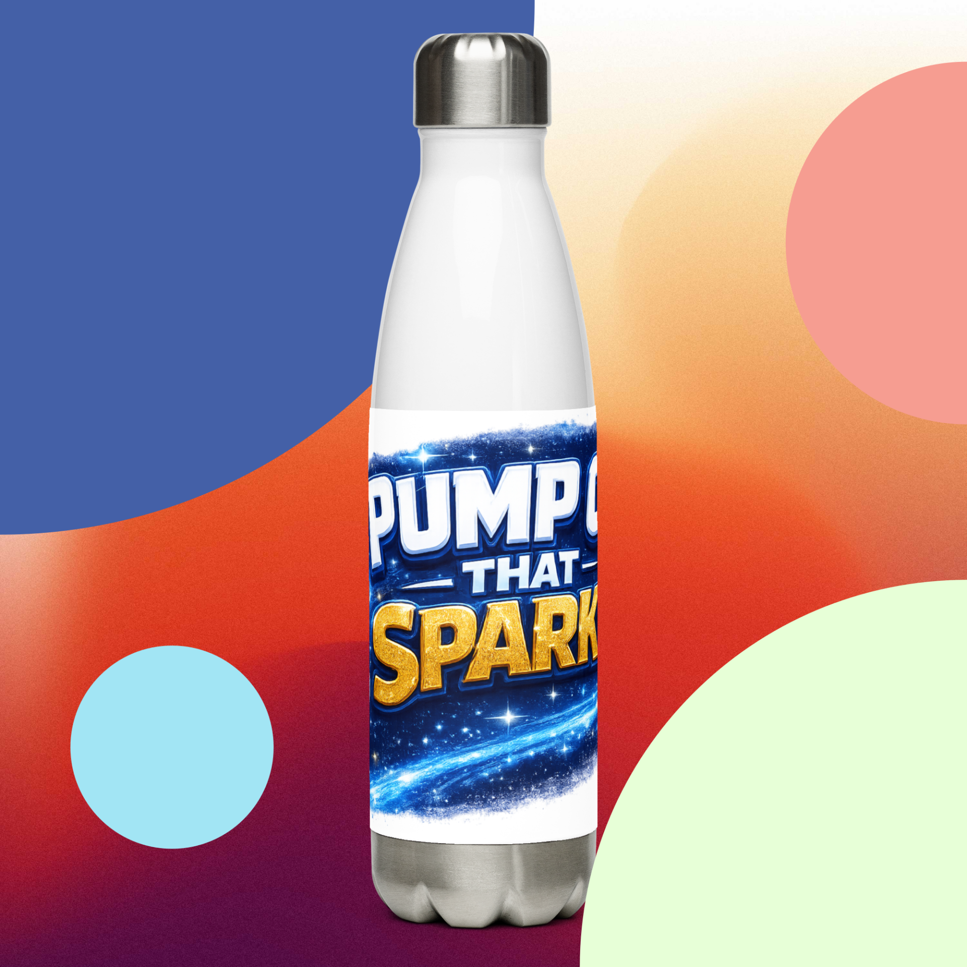 Pump Up That Sparkle! — Insulated Water Bottle | McXine™
