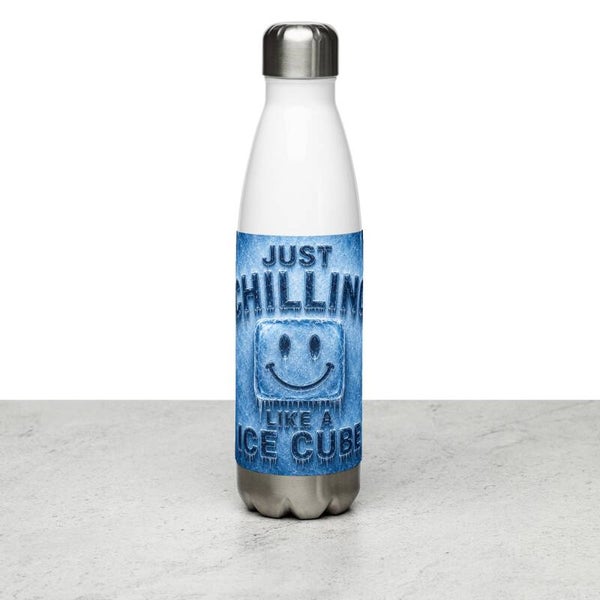 Just Chillin' Like an Ice Cube – Insulated Stainless Steel Water Bottle | McXine