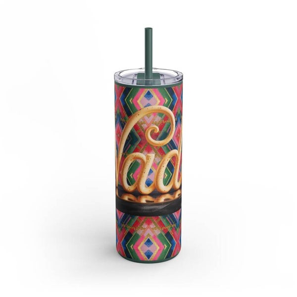 Personalized Skinny Matte Tumbler – 20oz Insulated Stainless Steel | Custom Name Gift | McXinetje-McXine