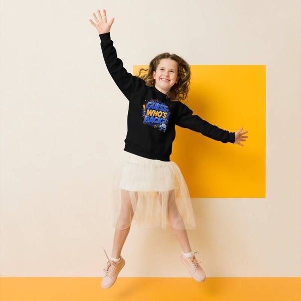 Guess Who's Back? Kids Back to School Crewneck Sweatshirt | McXine™