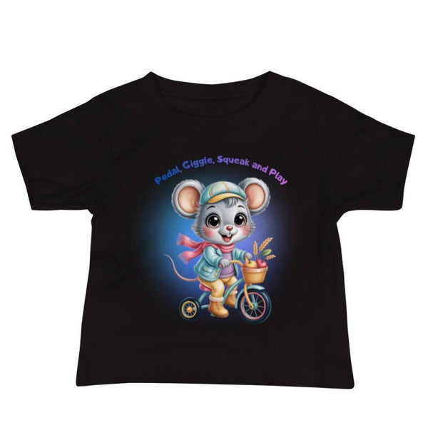 Paint, Giggle, Explore & Play Toddler T-Shirt – Cute Adventure Mouse Design | Fun Gift for Toddlers | McXinetje-McXine