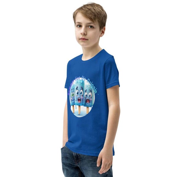 Summer Got Us Drippin’ Kids Youth T-Shirt – Funny Melting Popsicle Design | Fun Summer Gift for Kids | McXinetje-McXine
