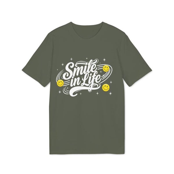 Smile in Life Organic Cotton T-Shirt | McXine Originals Tee