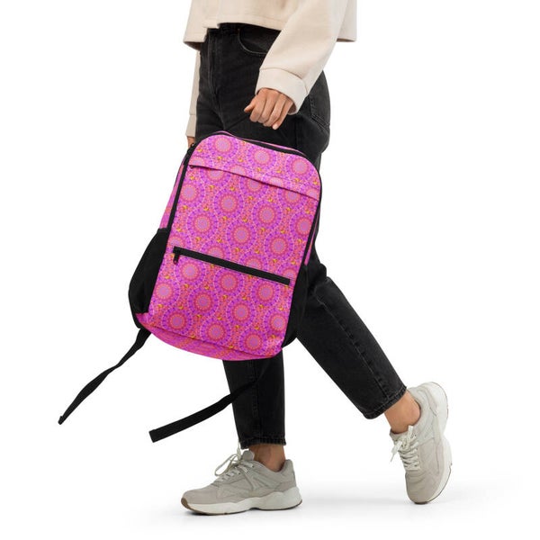 Pink Sparkle Utility Backpack | All-Over Print | McXinetje-McXine