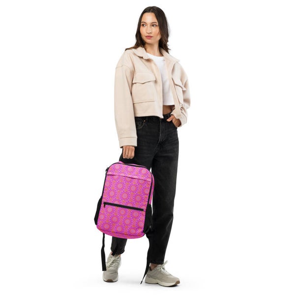 Pink Sparkle Utility Backpack | All-Over Print | McXinetje-McXine