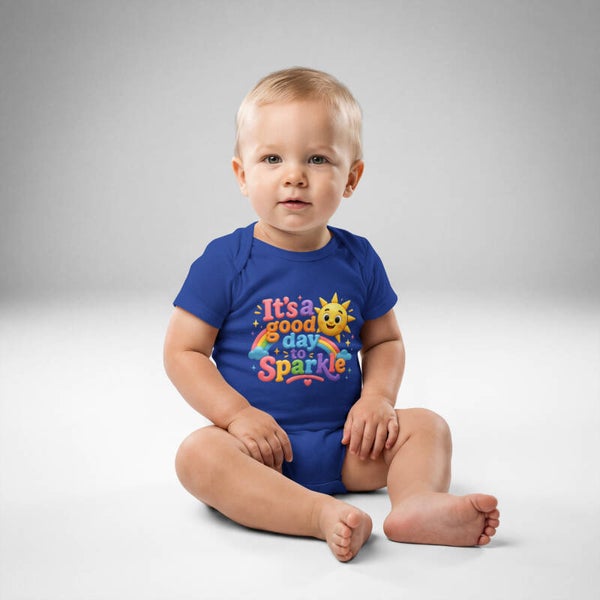 It's a Good Day to Sparkle! Baby Jersey Bodysuit | Keep That Sparkle!™