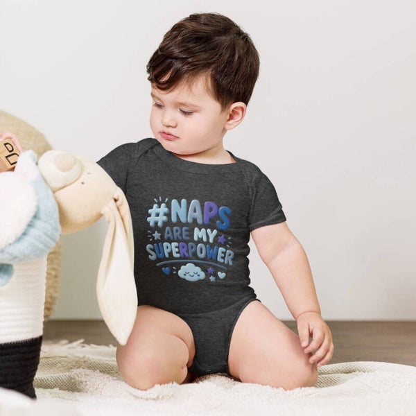 #Naps Are My Superpower | Funny Baby Bodysuit | Baby Shower Gift