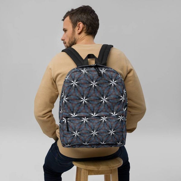 McXine™ Dark Crystal Backpack — Premium All-Over Print | McXine™