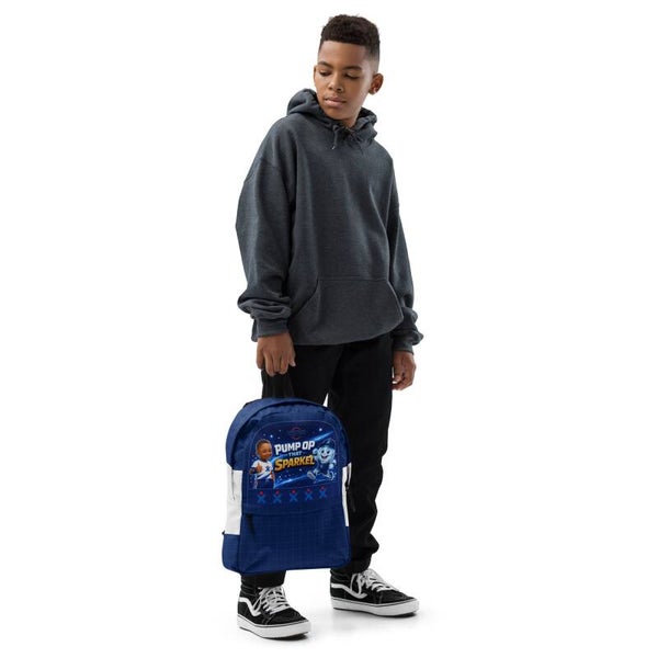Pump Up That Sparkle! — Boys Backpack | McXine™