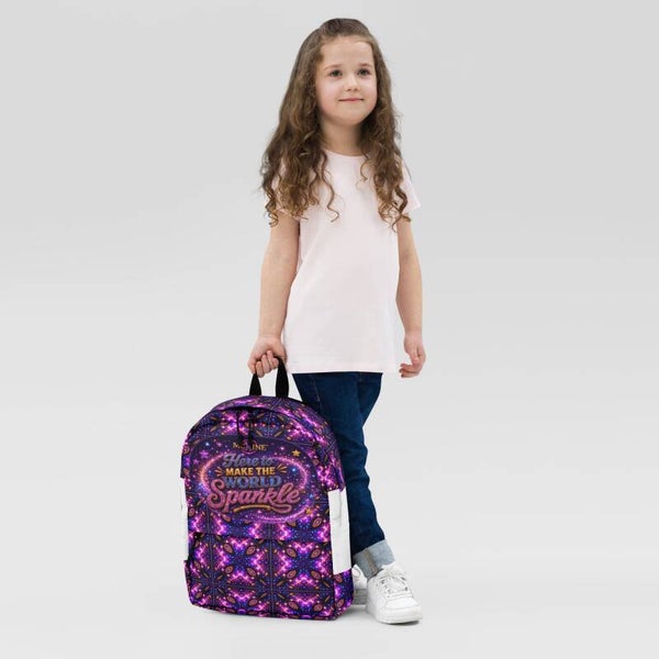 Here to Make the World Sparkle! — Kids Backpack | McXine™