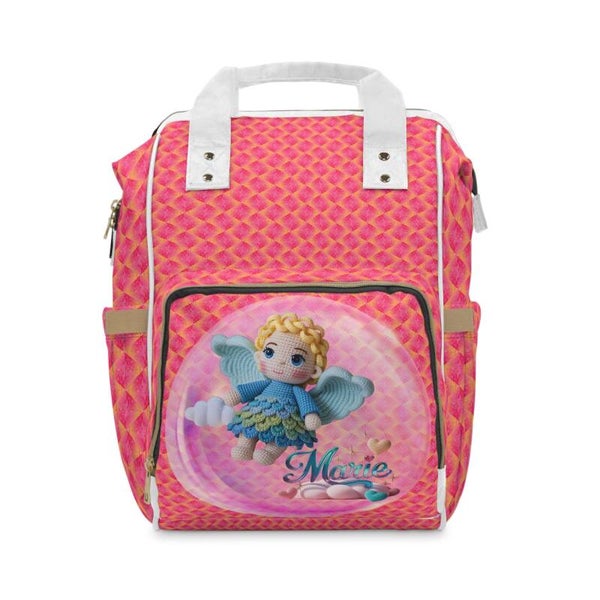 Charming Floral Diaper Backpack | Multifunctional Mom Bag | McXinetje