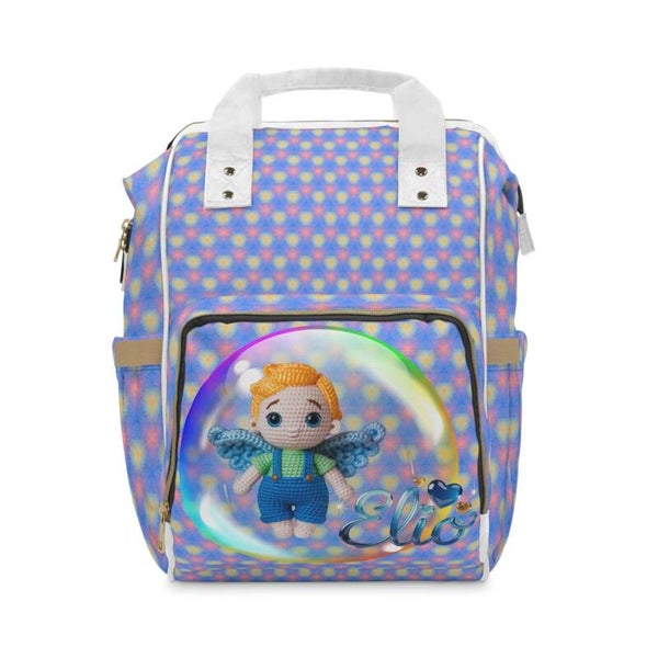 Colourful Kids' Diaper Backpack | Multifunctional Baby Bag | McXinetje