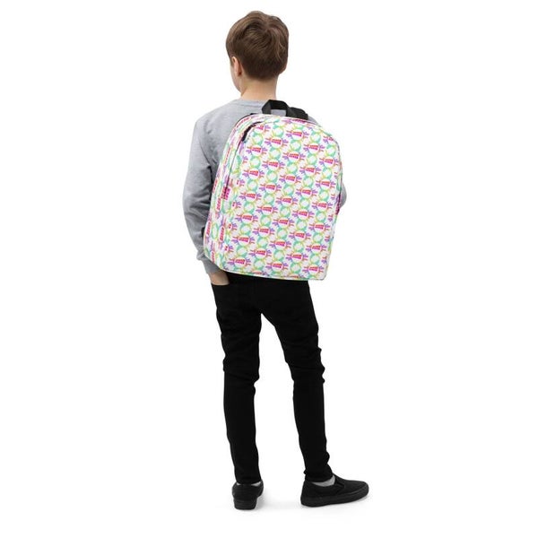 Comic Pop Art Backpack | Colorful Speech Bubble Print | McXinetje