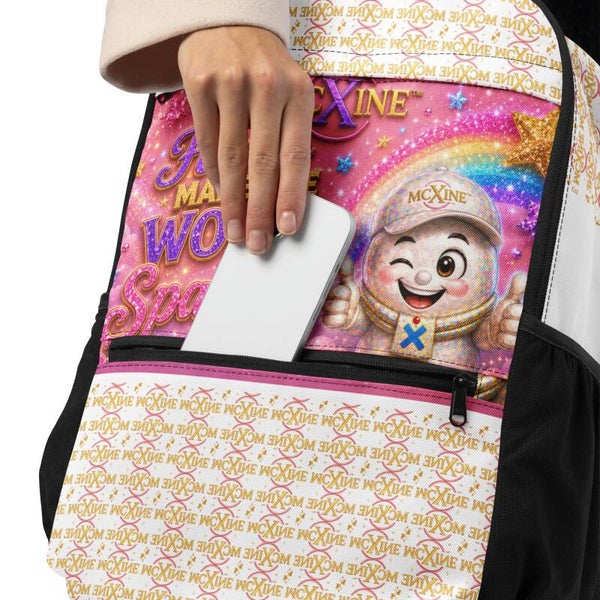 Here to Make the World Sparkle! — Xinetje™ Premium Backpack | McXine™