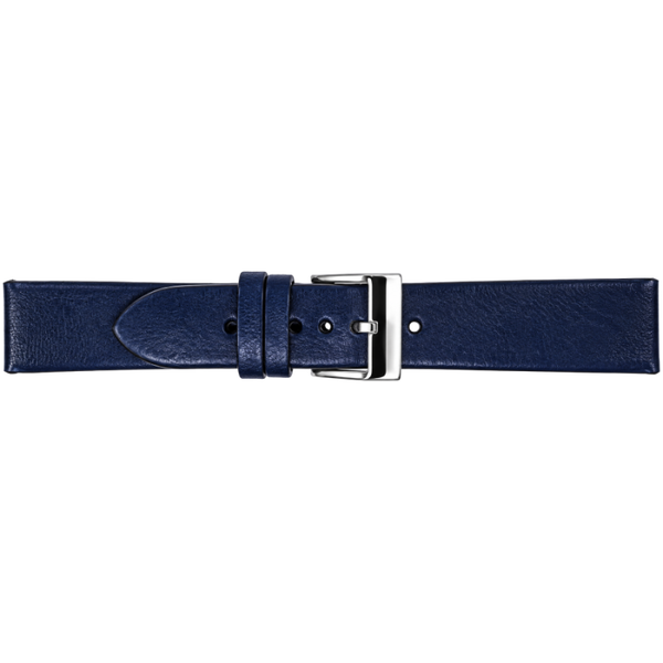 Horlogeband Leer Blauw