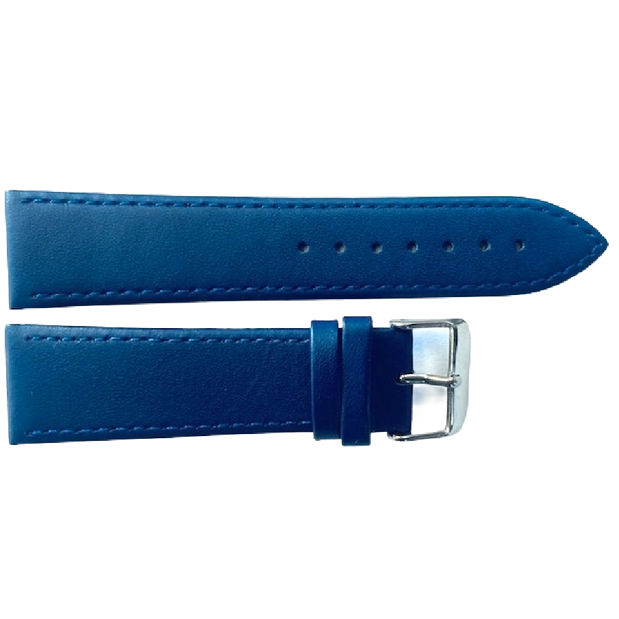 Horlogeband Leer Blauw