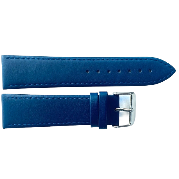 Horlogeband Leer Blauw