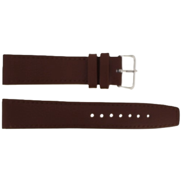 Horlogeband Leer Bordeauxrood