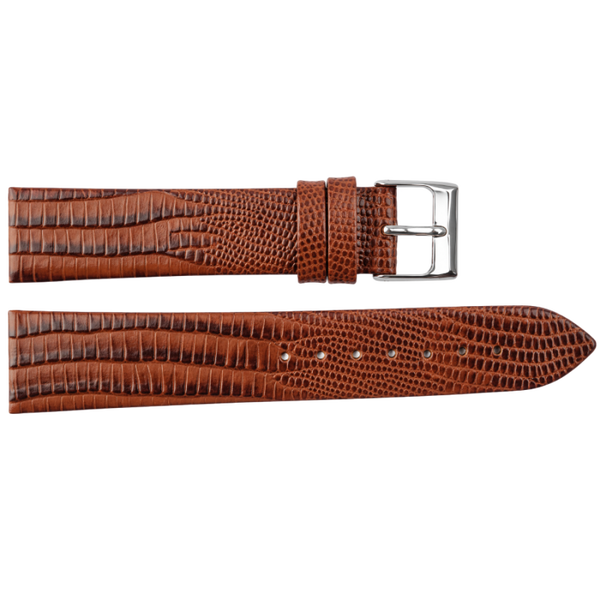 Horlogeband Leer Bruin