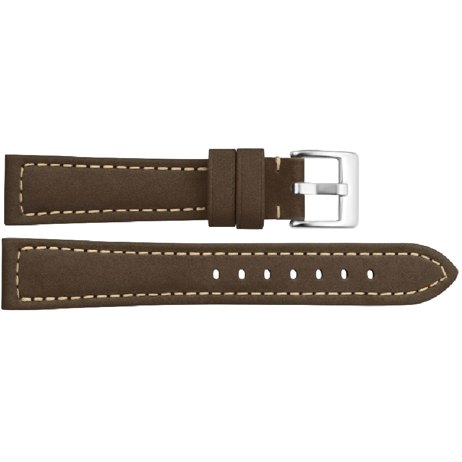 Horlogeband Leer Bruin