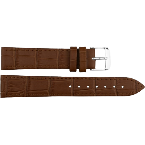 Horlogeband Leer Bruin