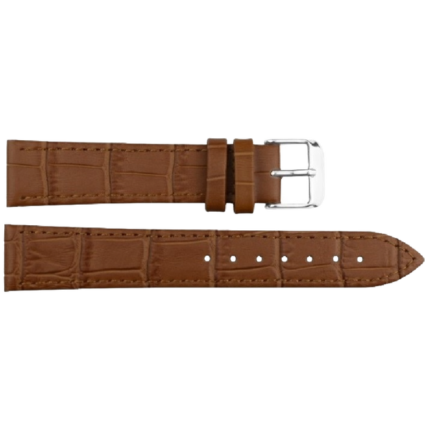 Horlogeband Leer Bruin
