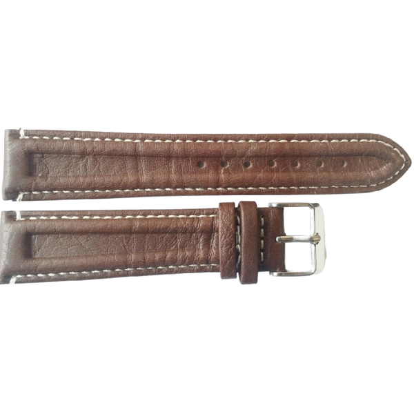 Horlogeband Leer Bruin