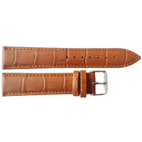 Horlogeband Leer Bruin