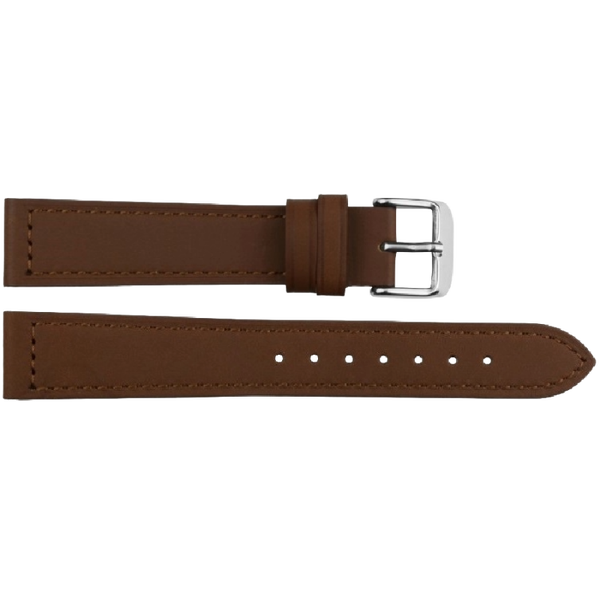 Horlogeband Leer Bruin