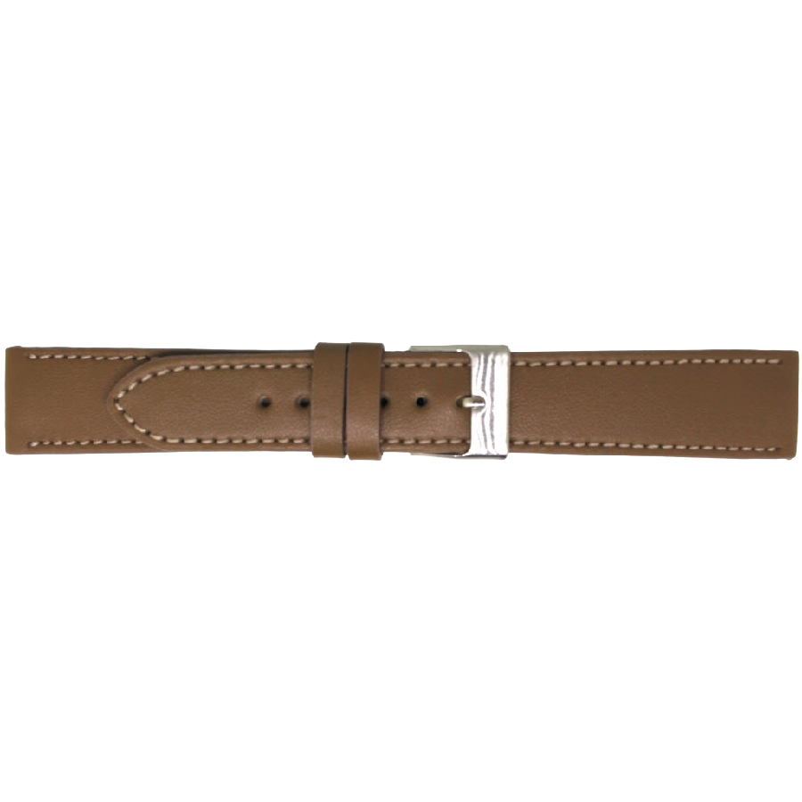 Horlogeband Leer Bruin
