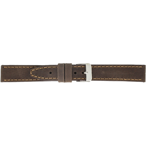 Horlogeband Leer Bruin