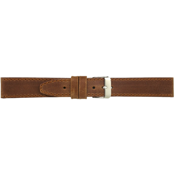 Horlogeband Leer Bruin