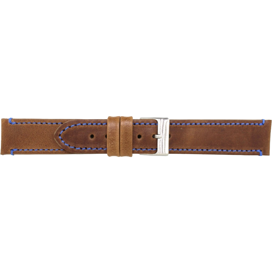 Horlogeband Leer Bruin