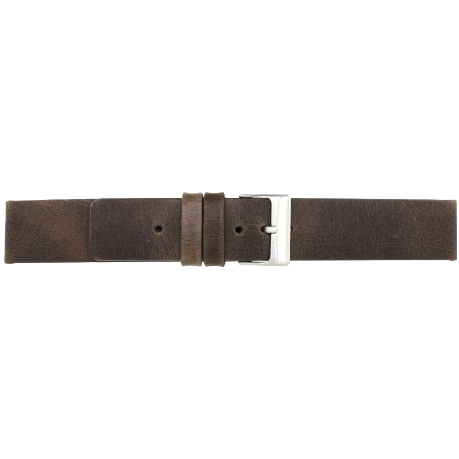 Horlogeband Leer Bruin