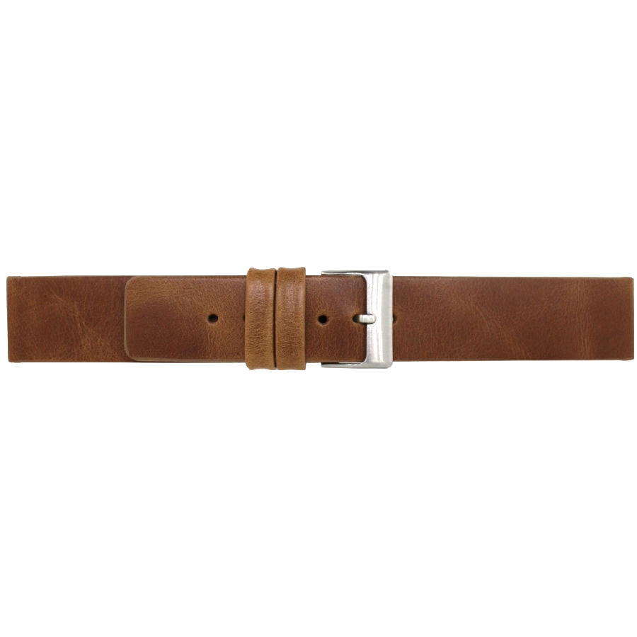 Horlogeband Leer Bruin