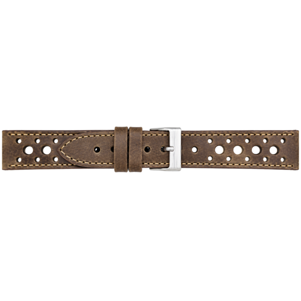 Horlogeband Leer Bruin