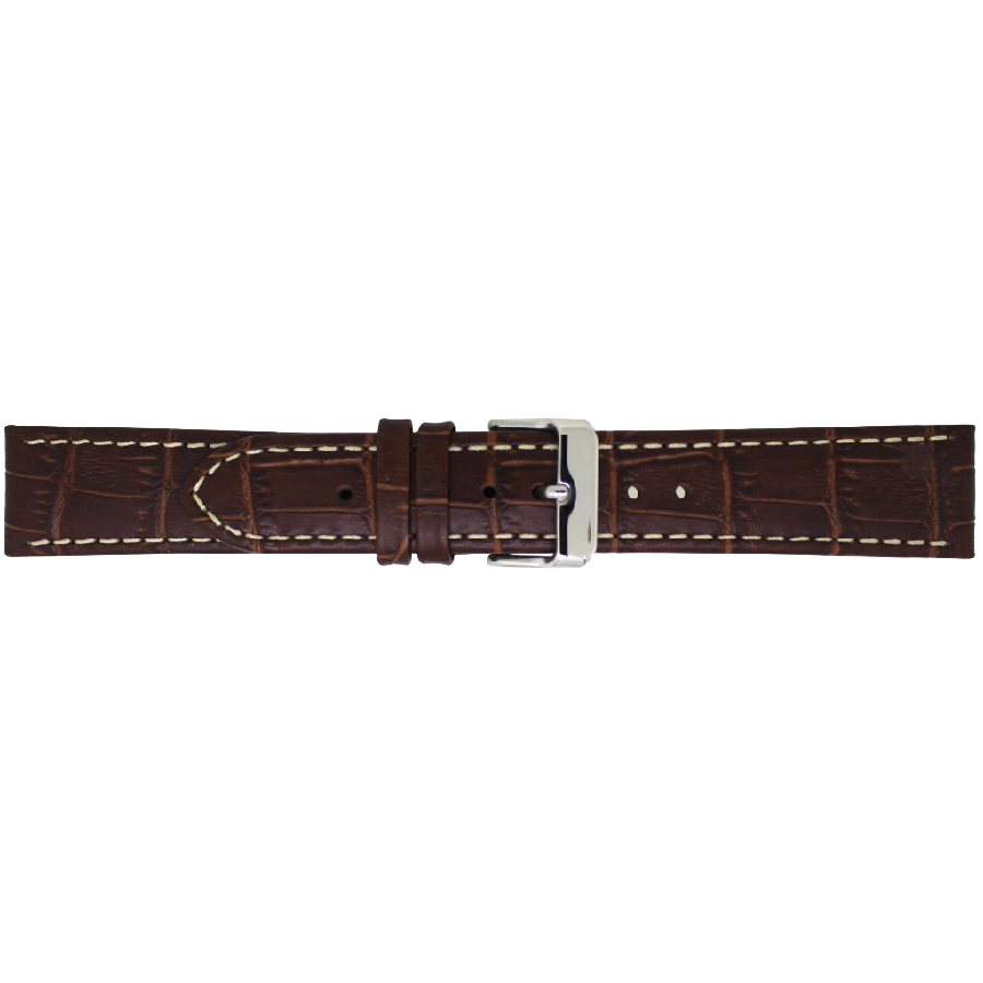 Horlogeband Leer Bruin