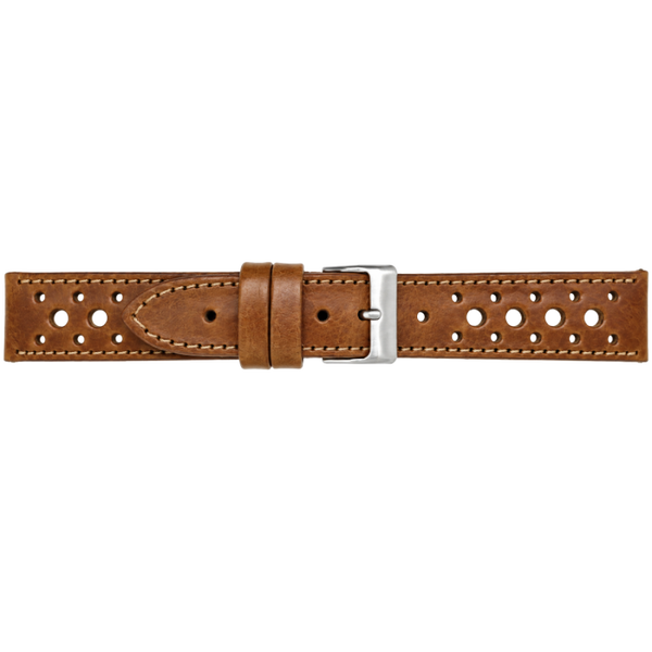 Horlogeband Leer Bruin