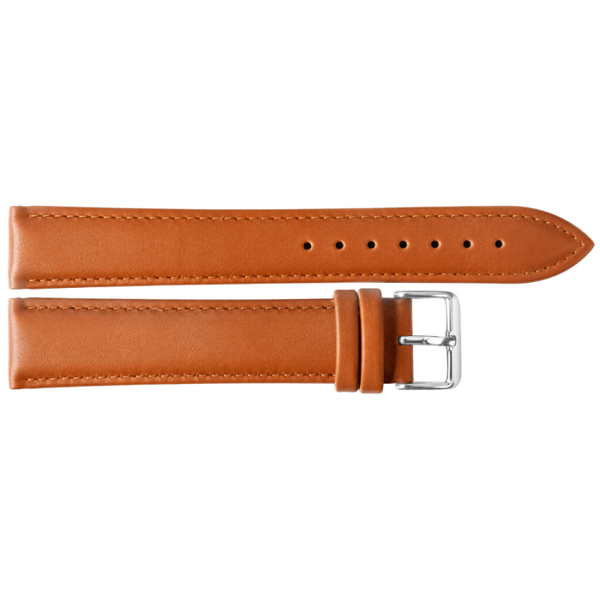 Horlogeband Leer Bruin XL