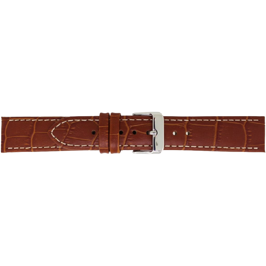 Horlogeband Leer Bruin